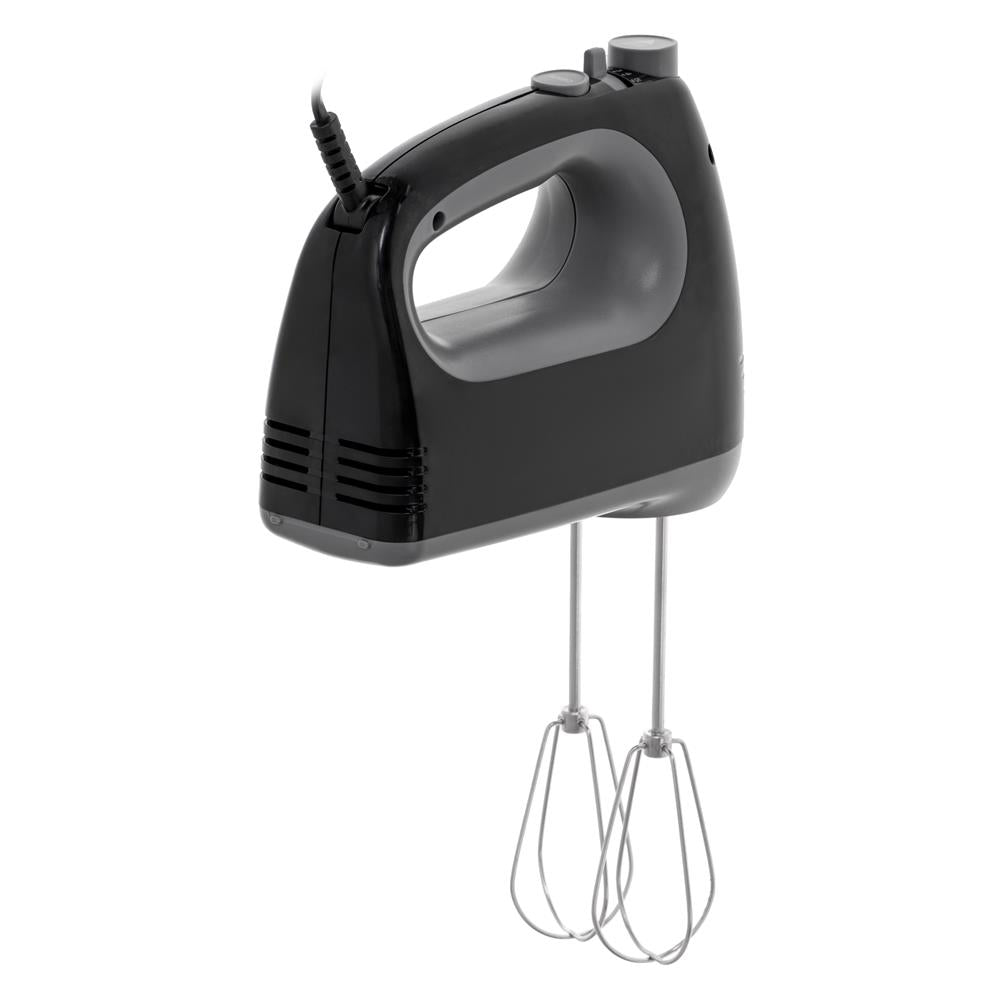 Camry CR 4220b Handmixer mit Knethaken und Quirlen, 750 W, schwarz