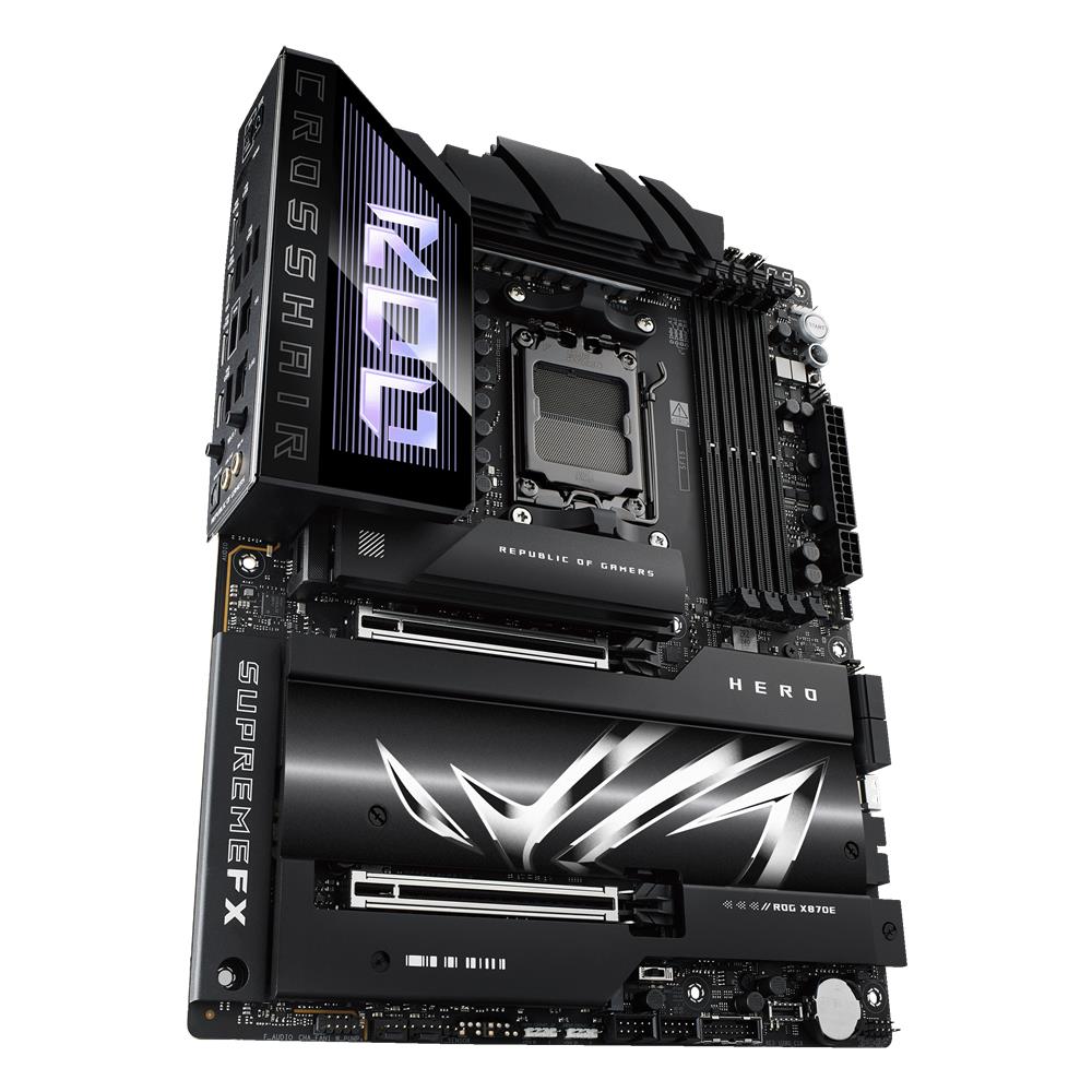 ASUS ROG CROSSHAIR X870E HERO Mainboard AM5 ATX DDR5 PCIe 5.0 Wi-Fi 7