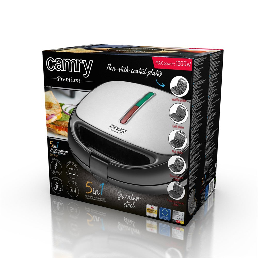 Camry CR 3042 5-in-1 Sandwichmaker