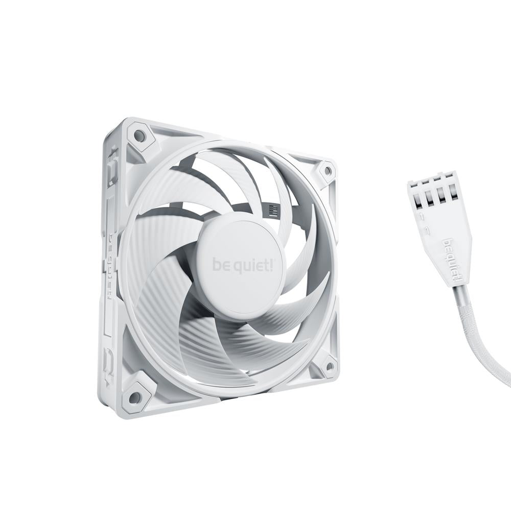 be quiet! Silent Wings Pro 4 120mm PWM White Lüfter legendär leise 6-Pol-Lüftermotor Fluid-Dynamic-Lager
