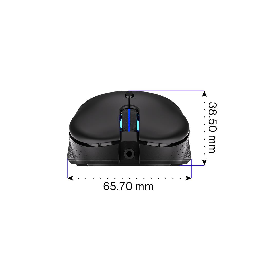 ENDORFY GEM, Leichte Gaming-Maus (67 g), 8000 DPI, Schwarz | EY6A006