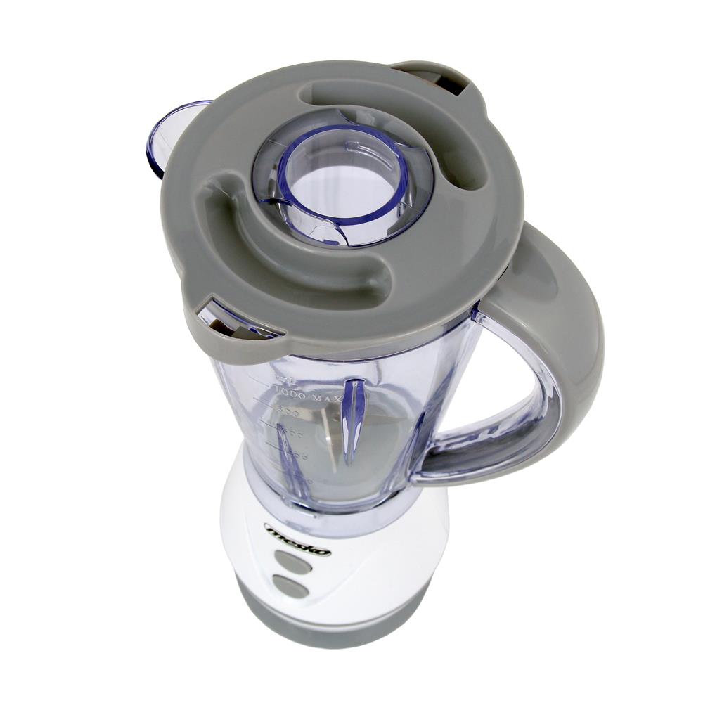 Mesko MS 4060G Standmixer 1 Liter 250 Watt Weiß Grau