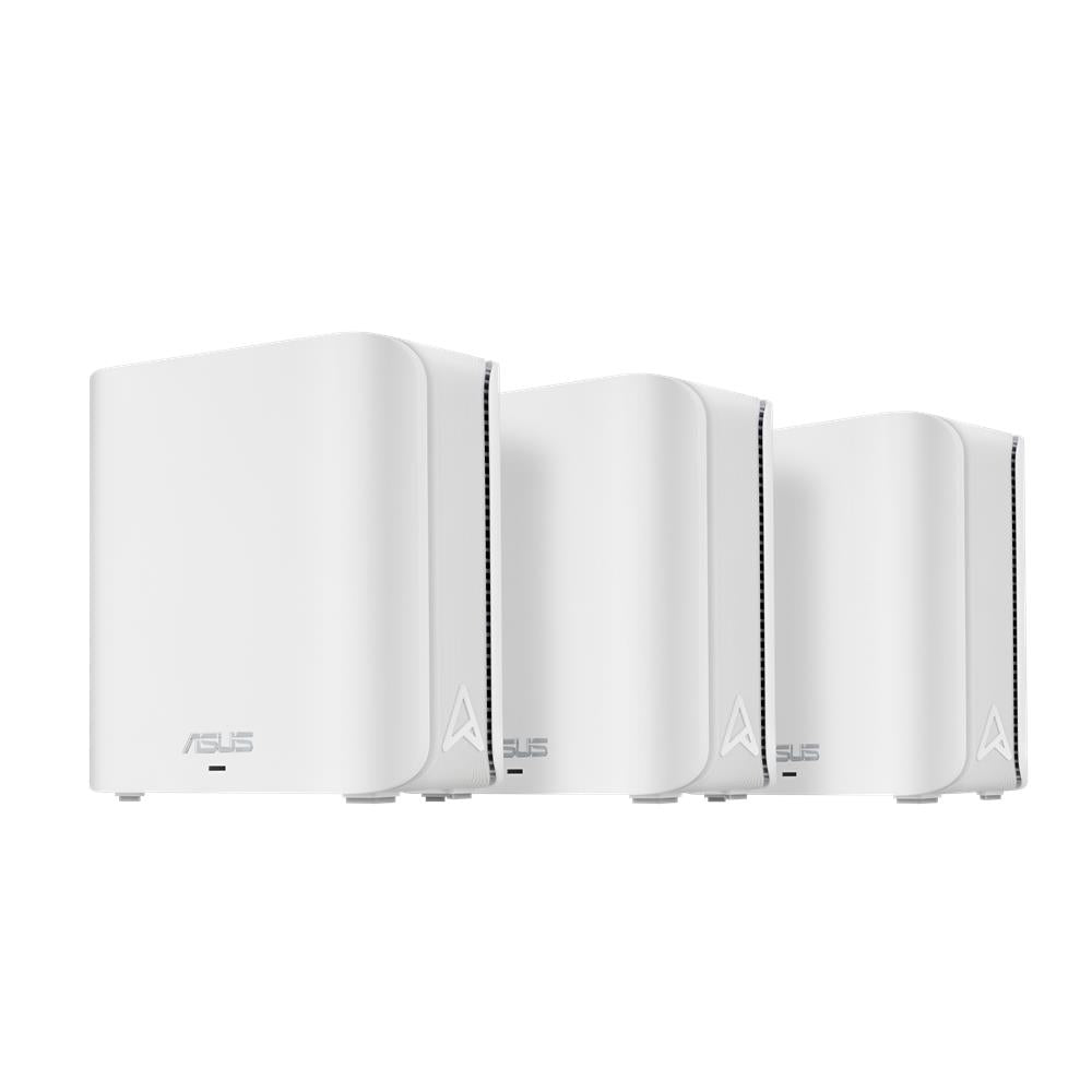 ASUS ZenWiFi BD4 Dualband WiFi 7 AiMesh Extendable Router 3er Pack weiß