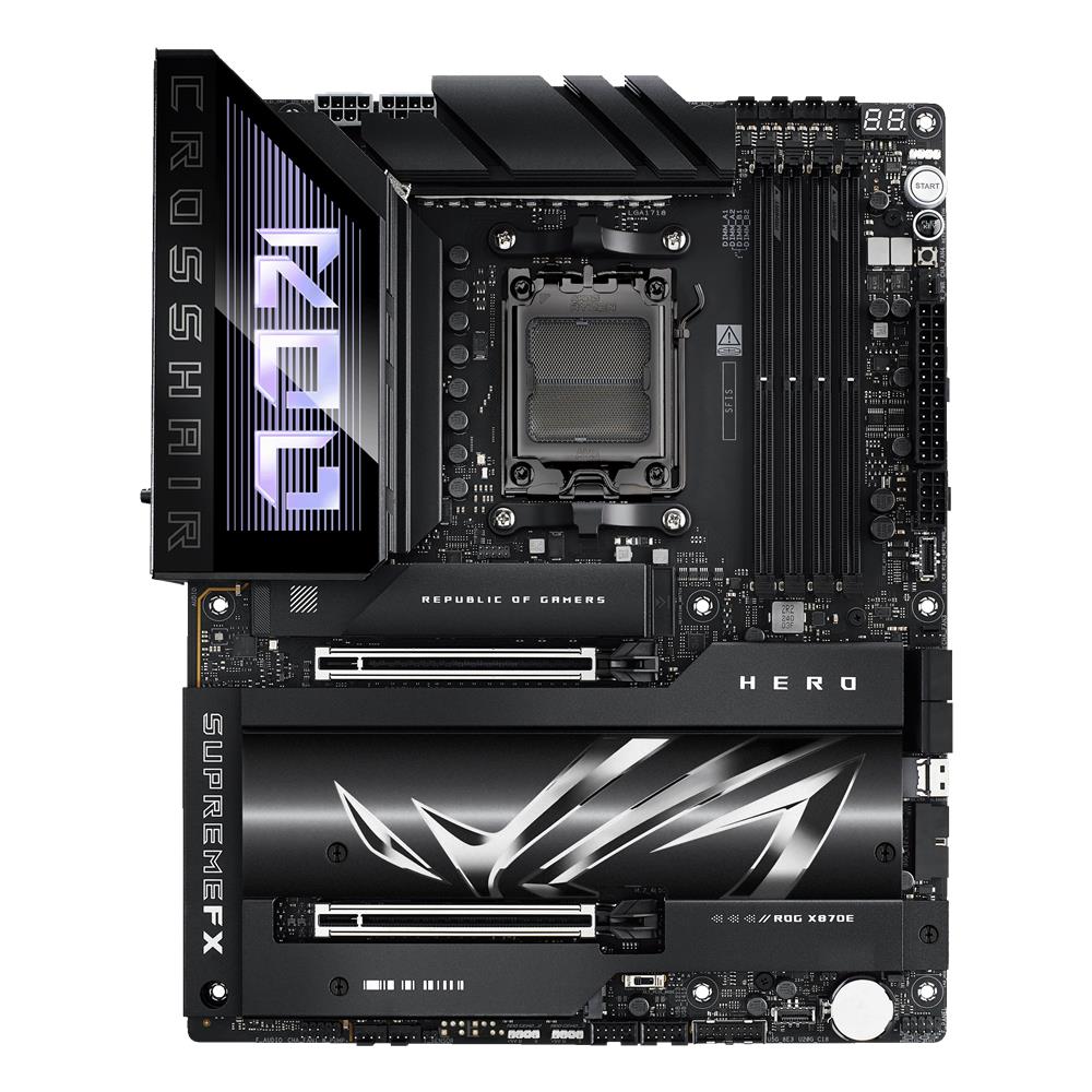 ASUS ROG CROSSHAIR X870E HERO Mainboard AM5 ATX DDR5 PCIe 5.0 Wi-Fi 7
