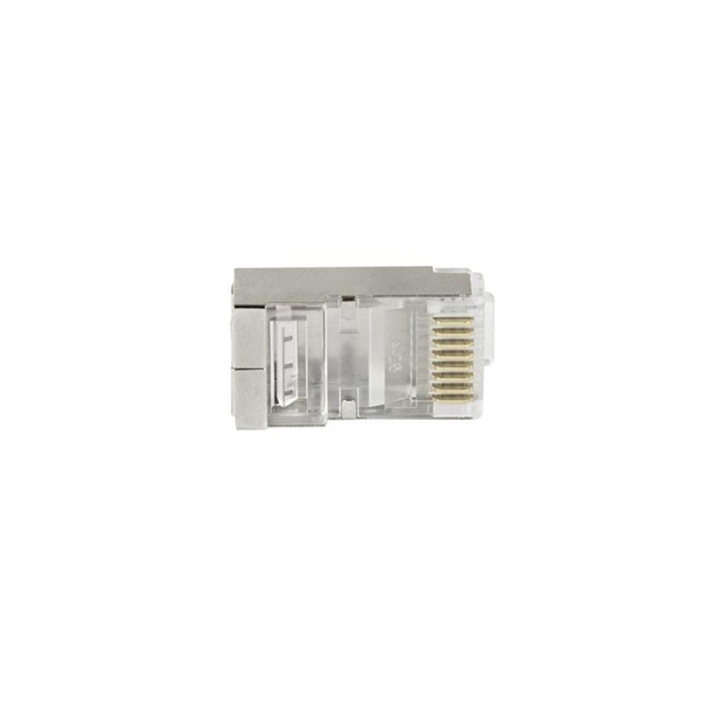 LogiLink RJ45 Modularstecker Cat 6 geschirmt vorne offen 50 Stück
