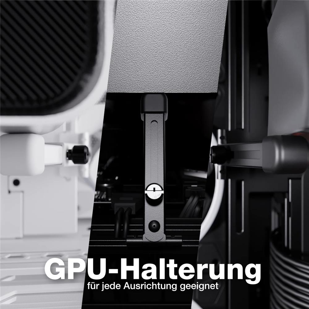 be quiet! Light Base 900 FX White PC Gehäuse Panorama Show Case ARGB