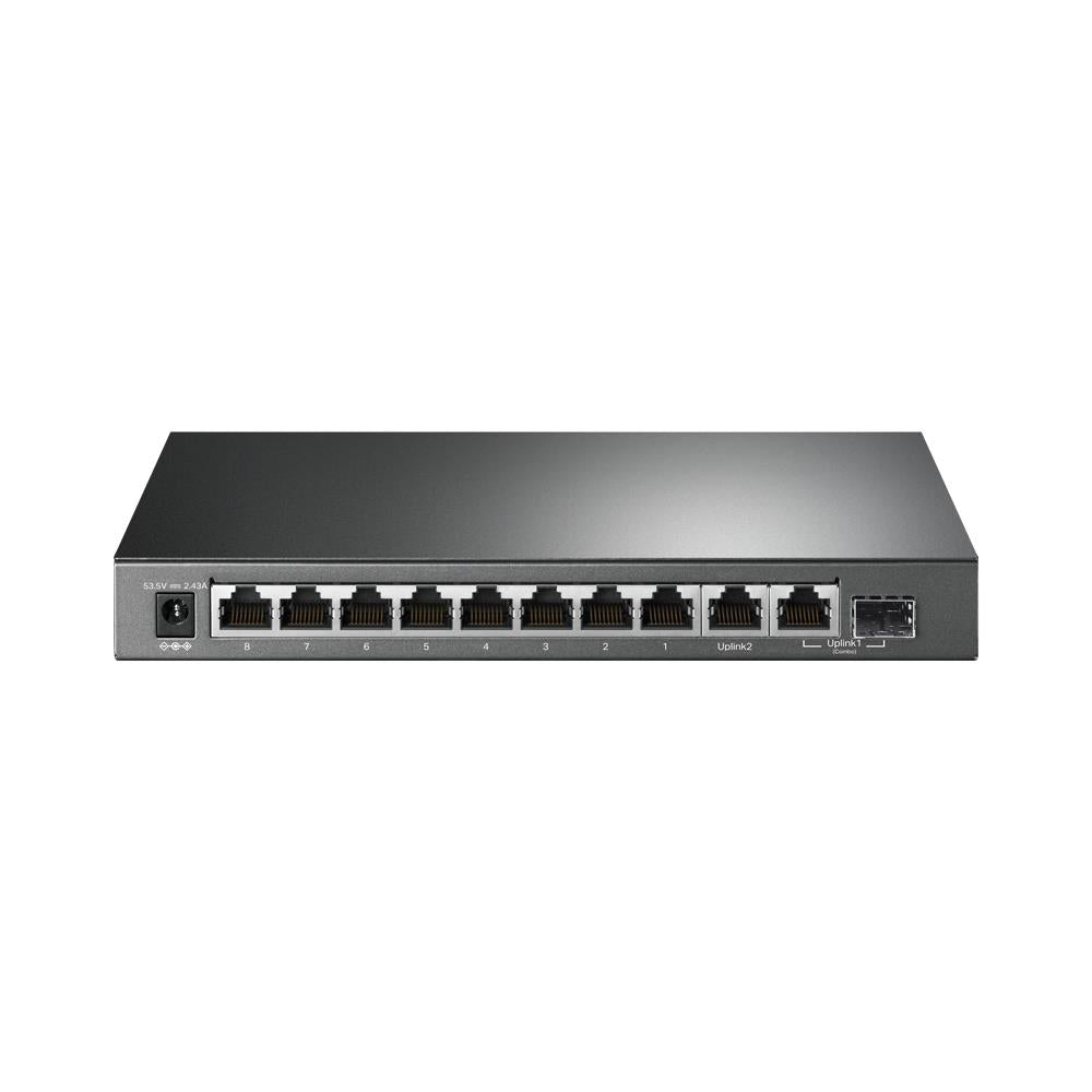 TP-Link TL-SG1210MP 10 Port Gigabit PoE Plus Switch 123W Desktop lüfterlos
