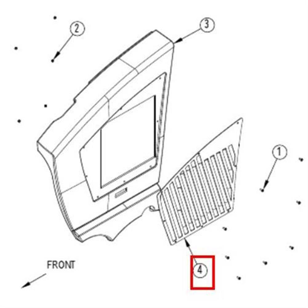 Nilfisk Original 56510606 Grille Gitter