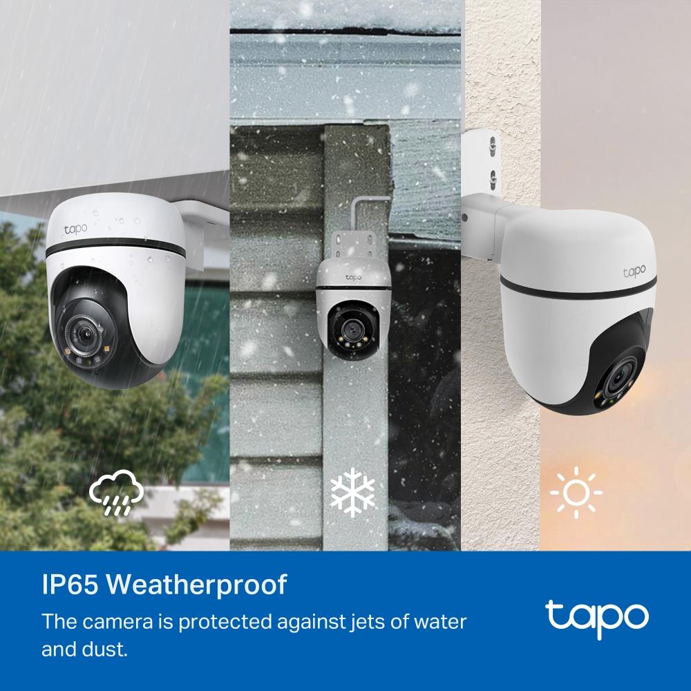 TP-Link Tapo C510W Outdoor WLAN Kamera 2K schwenkbar neigbar IP65 Nachtsicht