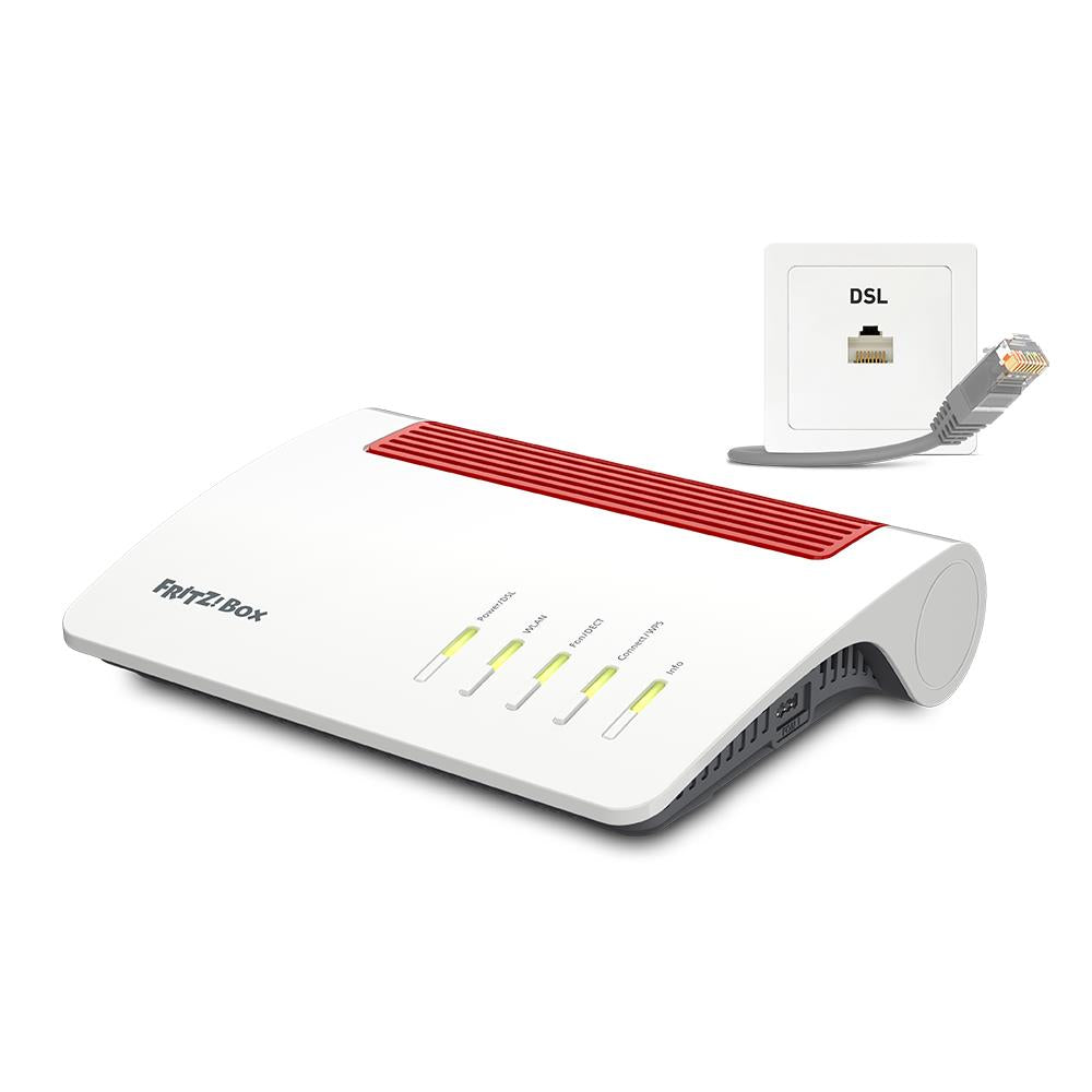 FRITZ!Box 7590 AX – Premium-DSL-Router mit Wi-Fi 6 & umfangreicher Ausstattung