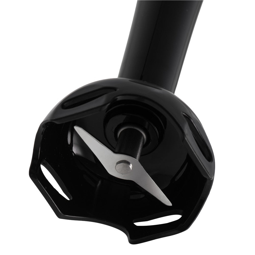 Adler AD 4622 Stabmixer, Pürierstab mit Edelstahlklingen, abnehmbarem Pürieraufsatz, ergonomischem Griff, 300 W, für Suppen, Saucen und Smoothies, Schwarz