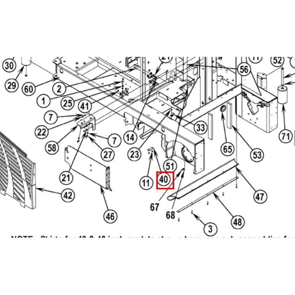 Nilfisk Original 56304543 Bremsschloss Ersatzteil