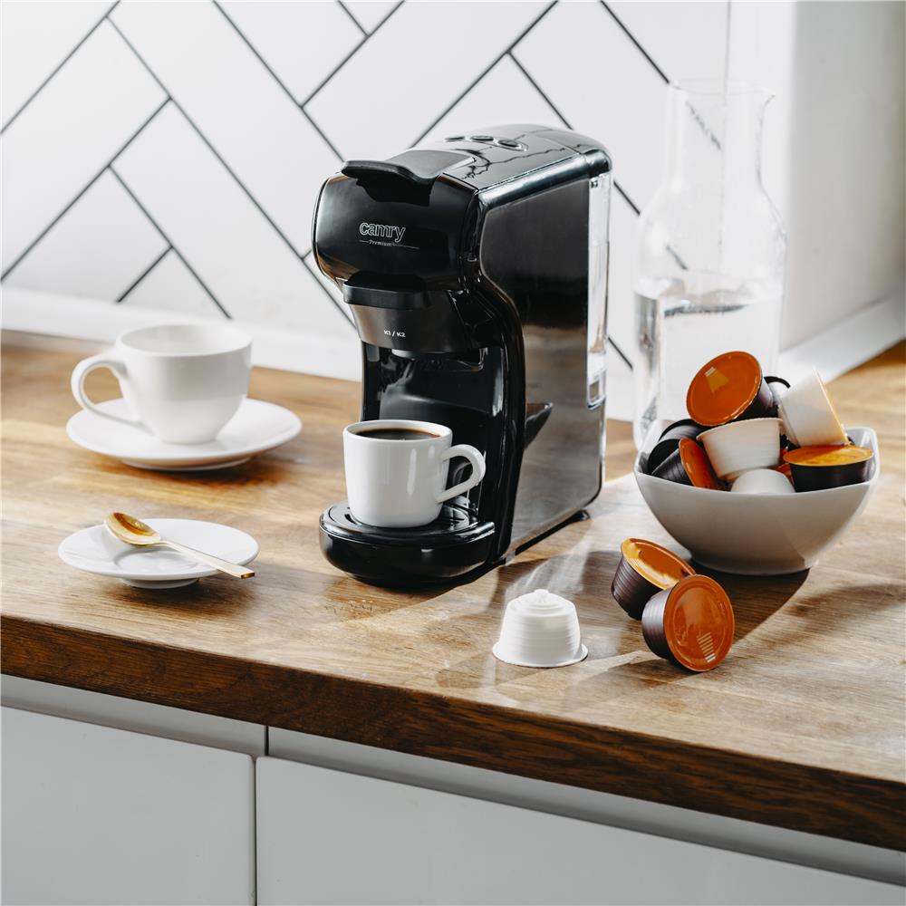 Camry CR 4414b Multi Kapsel Espressomaschine Schwarz