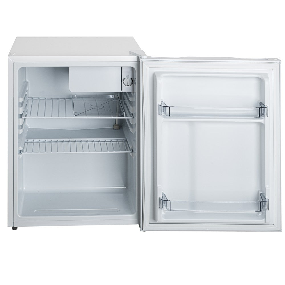 Adler AD 8097 Unterbau Kühlschrank 58 L, kompakter Mini Kühlschrank freistehend, Hotelkühlschrank Büro Küche, wechselbarer Türanschlag, leise 40 dB, Weiß