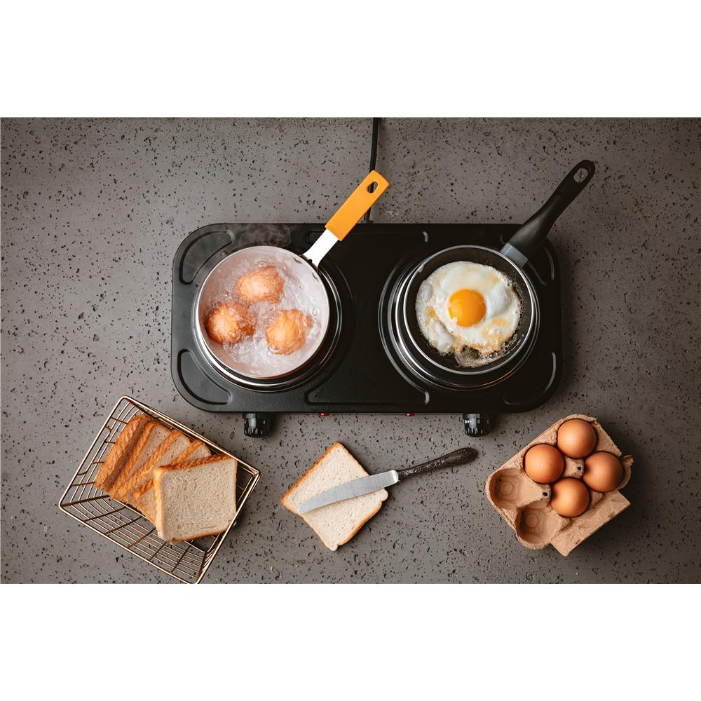 Mesko MS 6509 Doppelkochplatte 2000 Watt Schwarz