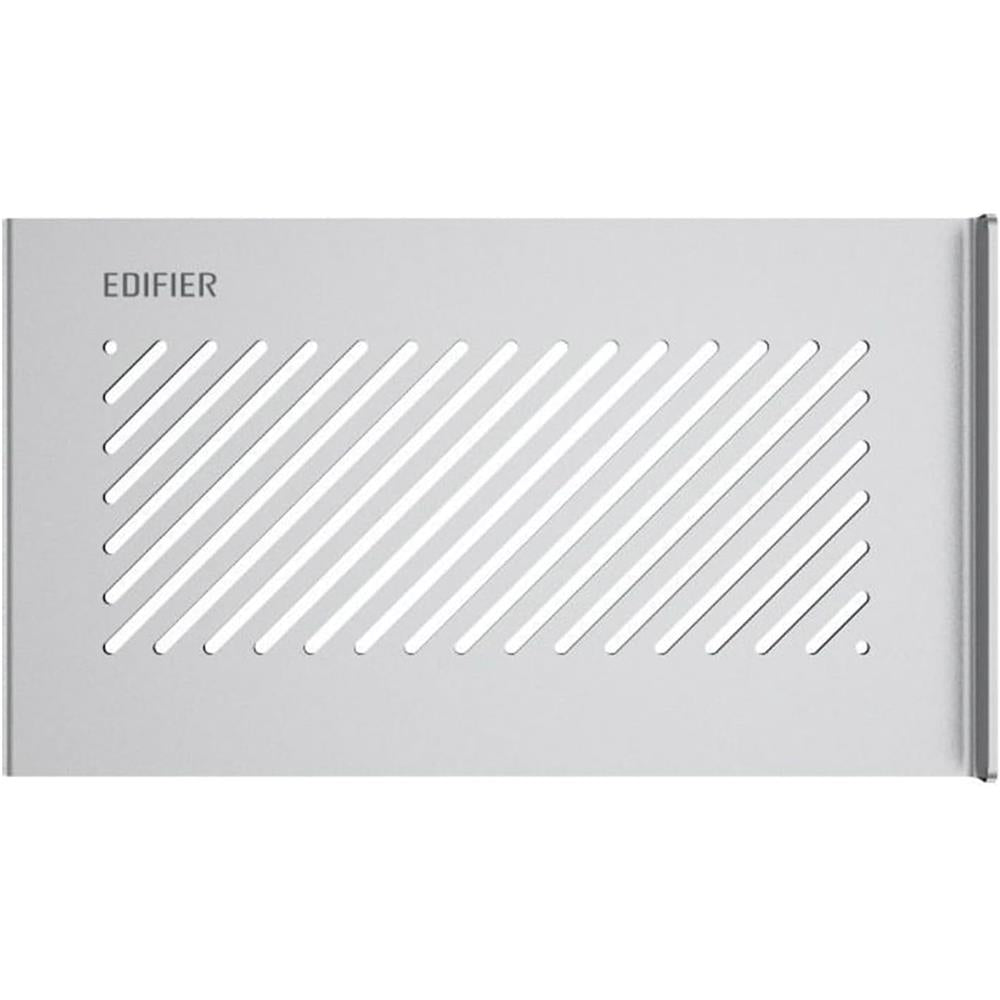 Edifier Aluminium Lautsprecherständer – 10° Neigung, vibrationsdämpfend, silber