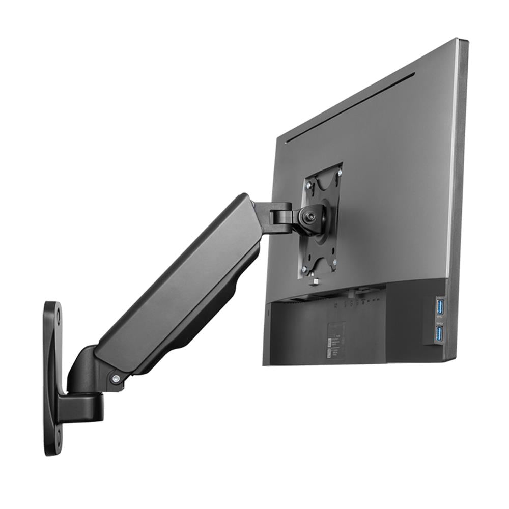 LogiLink Monitorwandhalterung 17 bis 32 Zoll mit Gasdruckfeder