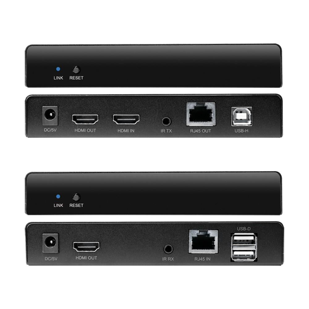 LogiLink HDMI Extender Set über LAN mit KVM Full HD