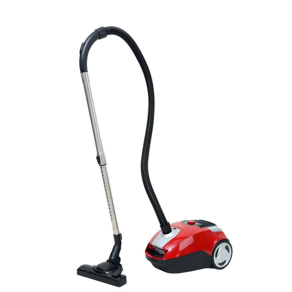 Adler AD 7041 Superleiser Staubsauger 2300 Watt mit HEPA Filter Rot