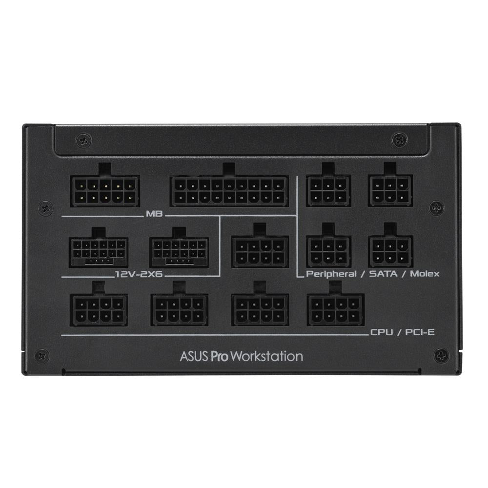 ASUS Pro WS 1600W Platinum Netzteil ATX 3.1 PCIe 5.1 12V‑2x6