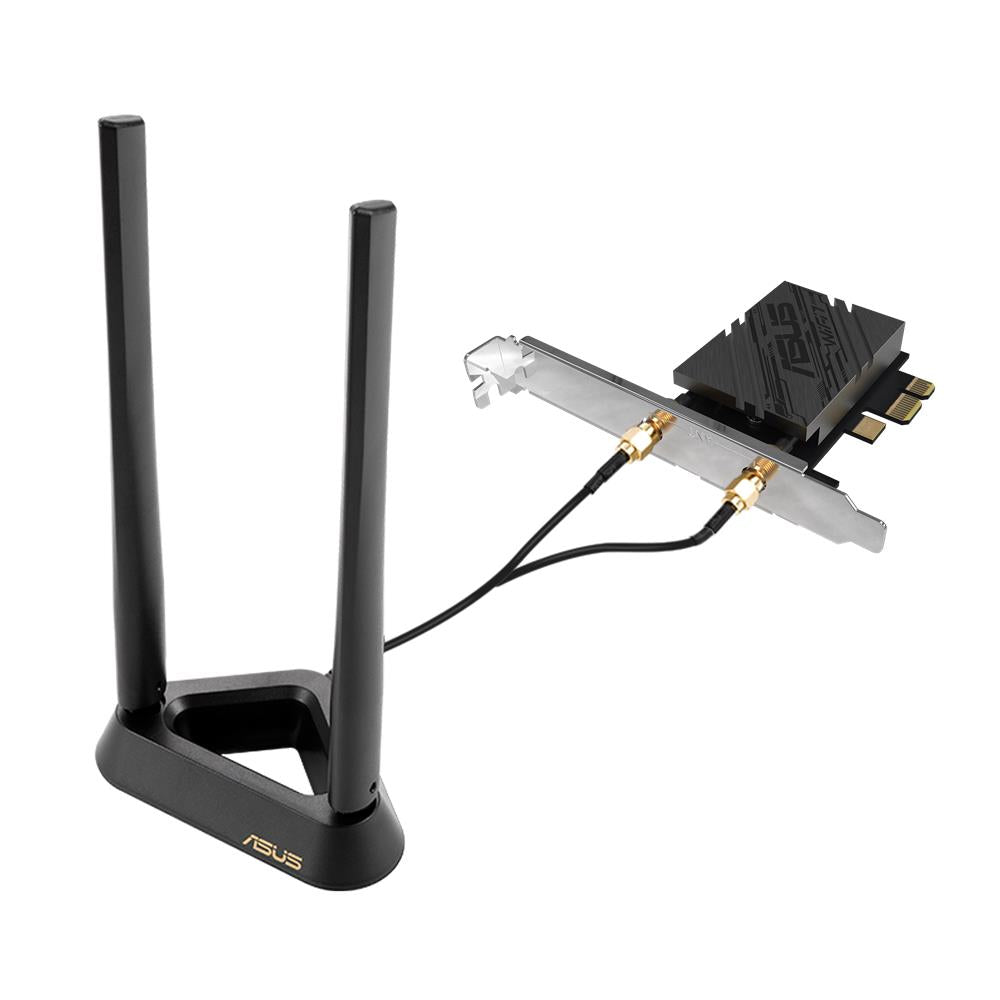 ASUS PCE-BE92BT WiFi 7 PCI-E Adapter, unterstützt 6GHz, 320MHz, Bluetooth 5.4