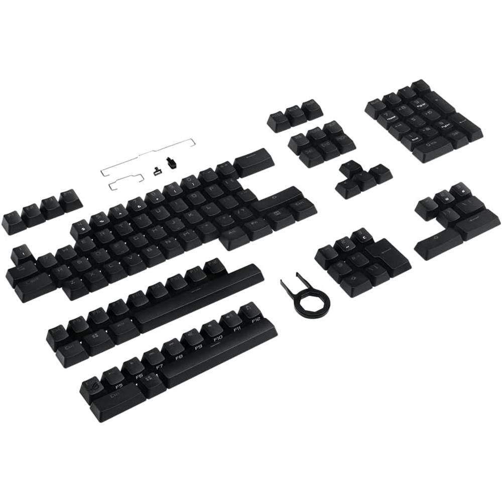 ASUS ROG PBT Doubleshot Keycap Set PBT Tastenkappen QWERTY