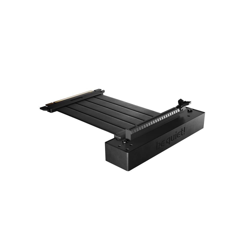 be quiet! Riser Cable Kabel für Einbau von Grafikkarten PCIe 4.0 für PC Gehäuse GPU Schwarz