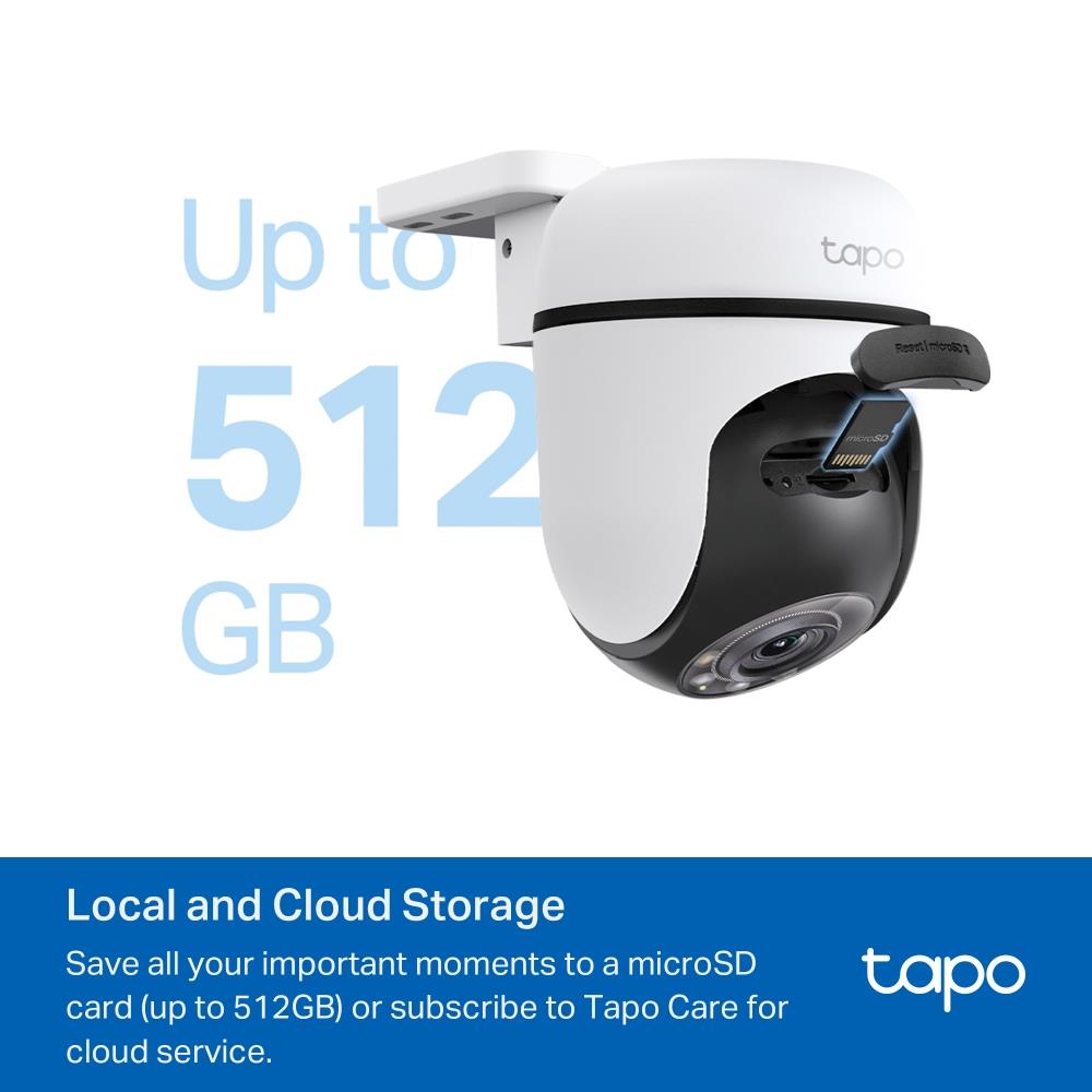 TP-Link Tapo C510W Outdoor WLAN Kamera 2K schwenkbar neigbar IP65 Nachtsicht