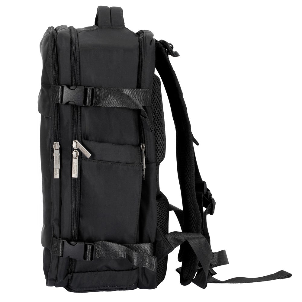 Camry CR 6880 Reiserucksack 24L, Handgepäck Rucksack 40x20x30 cm, Laptoprucksack bis 17 Zoll, Schuhfach, Nassfach, RFID, USB, YKK