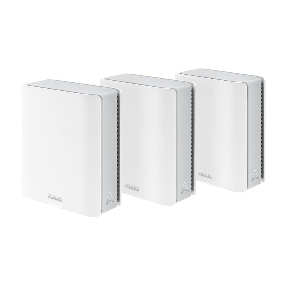 ASUS ZenWiFi BT10 Tri‑Band WiFi 7 Mesh Router 3er Set mit 6 GHz, 18 Gbit/s und 10G Ports