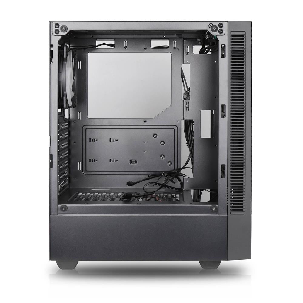 Silentware Flow 100 – Midi Tower mit Mesh-Front, Glas-Seitenfenster & 3 A-RGB Lüftern, Daisy-Chain