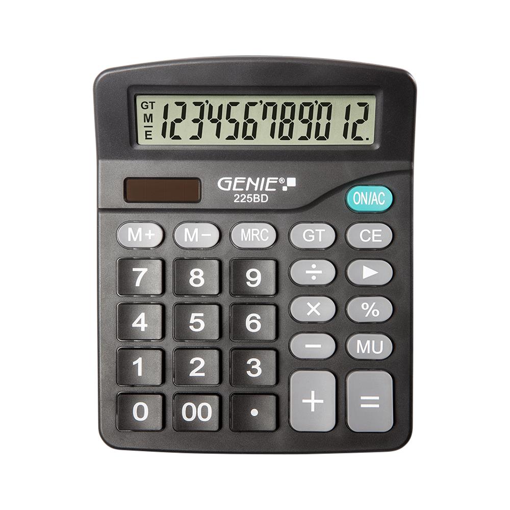 GENIE Taschenrechner 105 ECO Solar Bürorechner umweltfreundlich