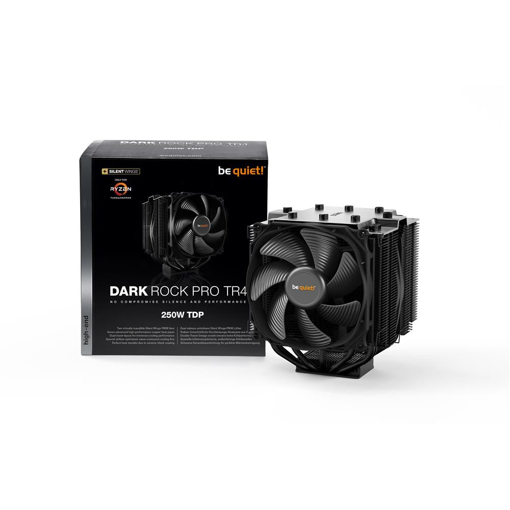 be quiet! Dark Rock PRO TR4 250W TDP CPU-Kühler für Threadripper Silent Wings PWM Lüfter