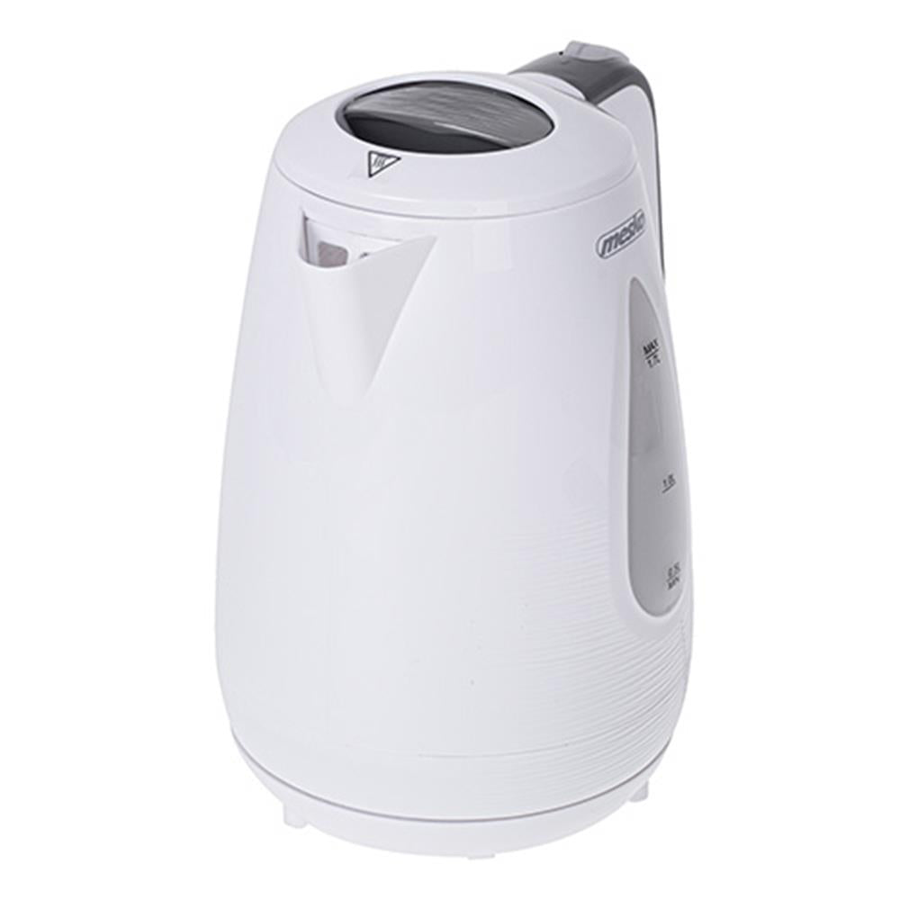 Mesko MS 1261 Wasserkocher 1,7 Liter Weiß Grau