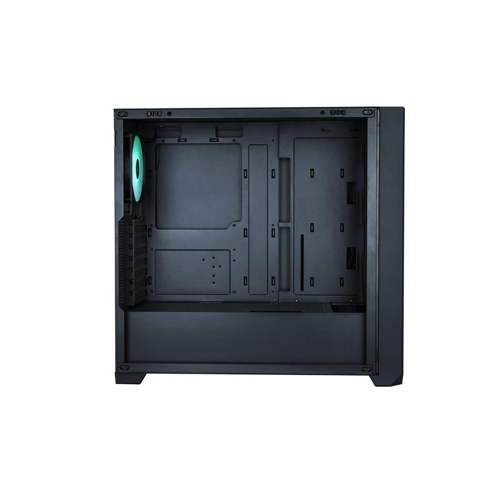 Silentware Flow 110 Black – A-RGB Midi Tower mit Meshfront, Glas-Seitenfenster & 4 Lüftern