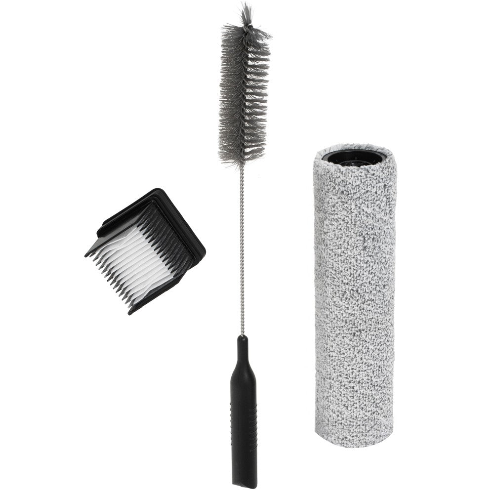 Adler AD 7077 Nass-Trockensauger 2-in-1 kabellos, Akku Hartbodenreiniger mit Saug- und Wischfunktion, HEPA 13, Selbstreinigung, LED Display, 27 Min Laufzeit, Weiß-Schwarz