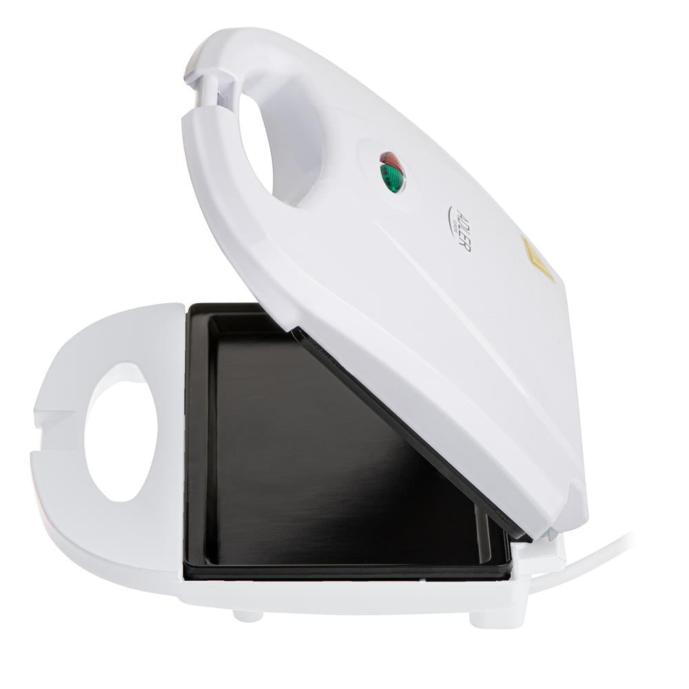 Adler AD 3072 Kompakter Elektrogrill mit antihaftbeschichteten Grillplatten
