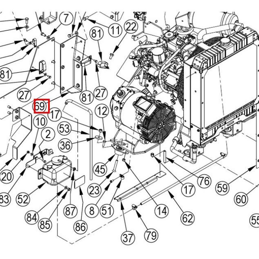 Nilfisk Original 56511143 Guard Mnt Weldt Schutzhalter