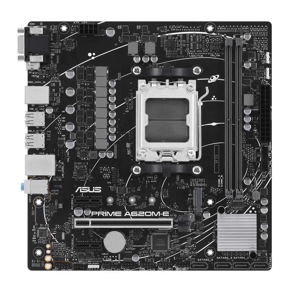 ASUS PRIME A620M-E-CSM Mainboard AM5 mATX DDR5 PCIe 4.0 USB 3.2