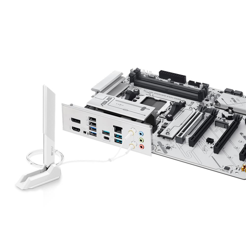 ASUS B850 MAX GAMING WIFI W Mainboard AM5 ATX DDR5 PCIe 5.0 WiFi 6E