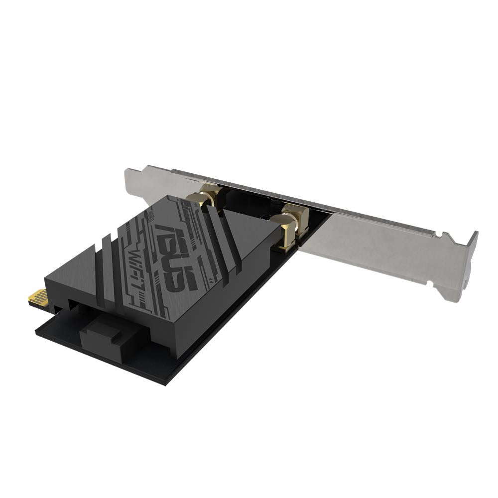 ASUS PCE-BE92BT WiFi 7 PCI-E Adapter, unterstützt 6GHz, 320MHz, Bluetooth 5.4