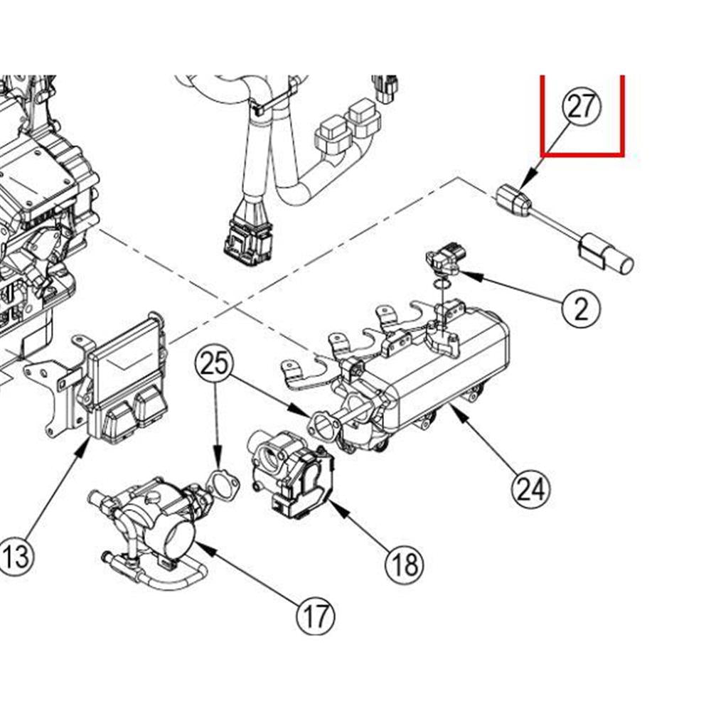 Nilfisk Original 56511575 Kabel-Ecom-Adapter Ersatzteil