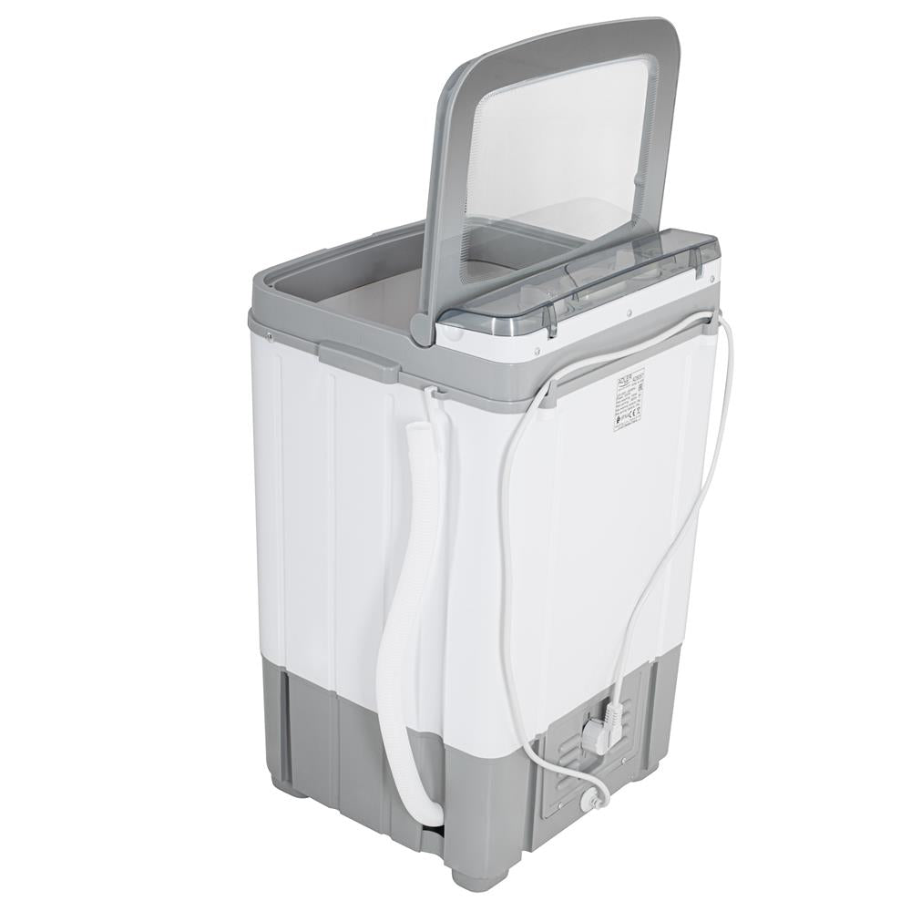 Adler AD 8057 Mini Waschmaschine mit Schleuder Weiß