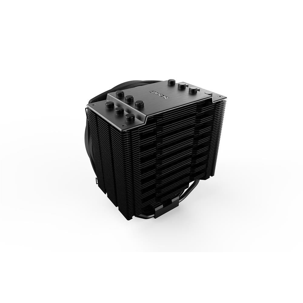 be quiet! Dark Rock 4 CPU Luftkühler hohe Kühlleistung von 200W TDP Silent Wings 135mm PWM Lüfter schwarz