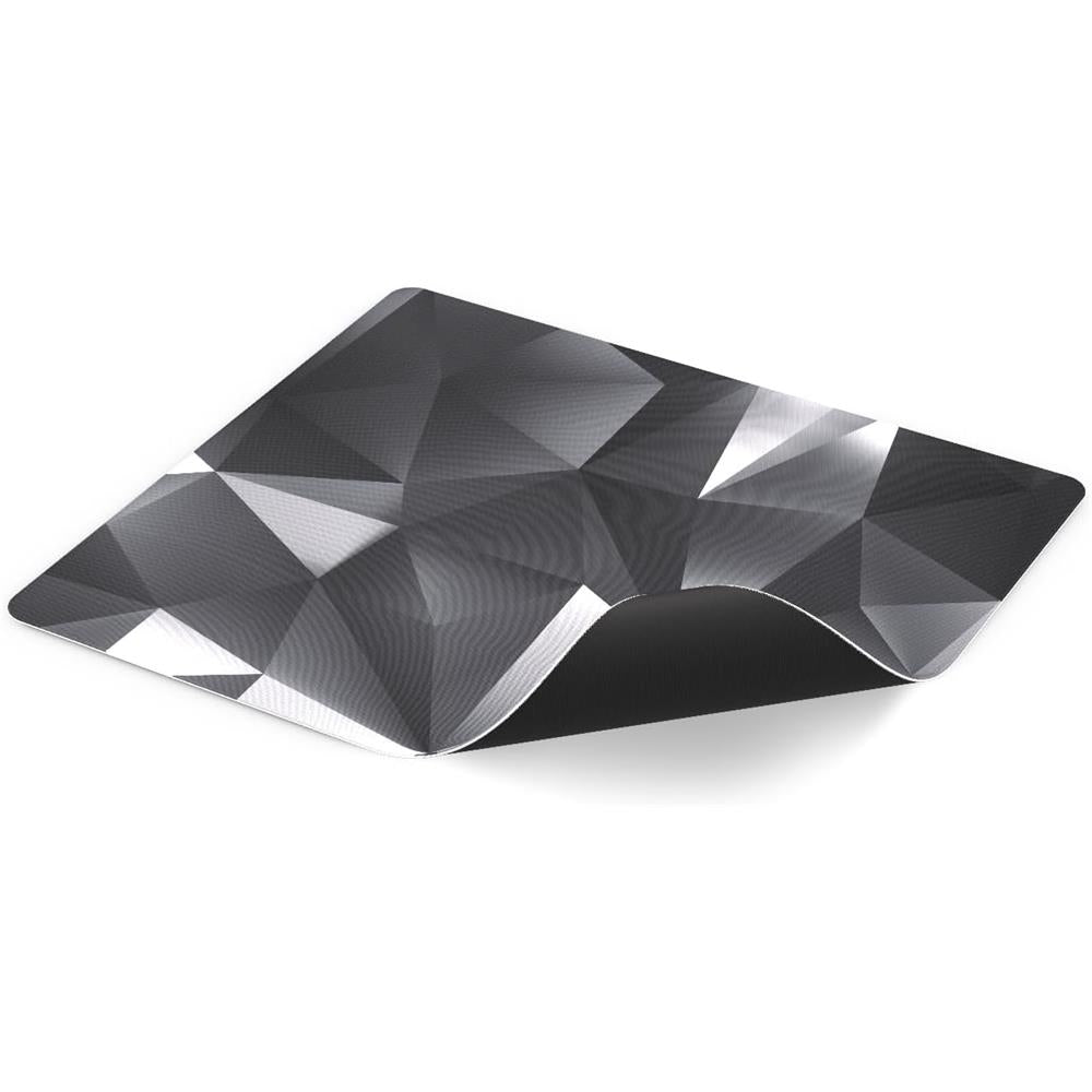 ENDORFY Crystal Black L Mauspad schwarz rutschfest 450 x 400 mm