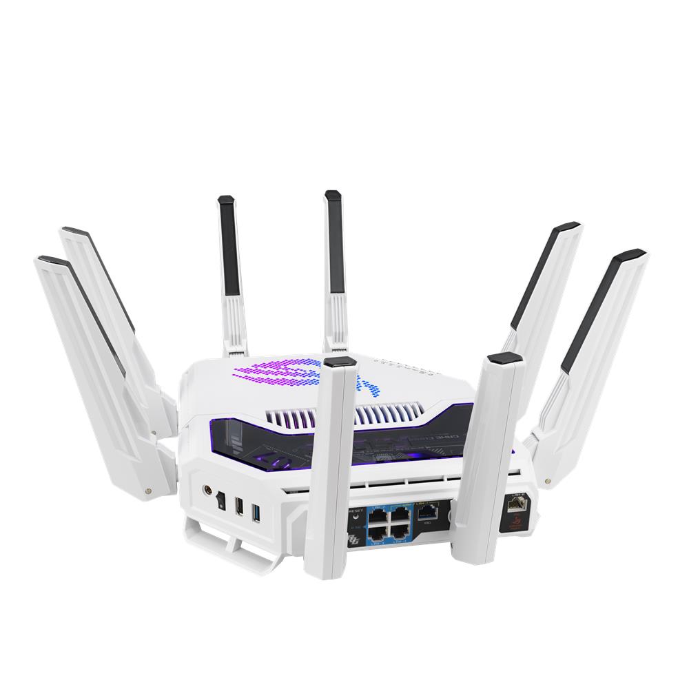 ASUS ROG Rapture GT‑BE19000AI Tri‑Band WiFi 7 Gaming Router mit Dual 10G Ports und AI WAN