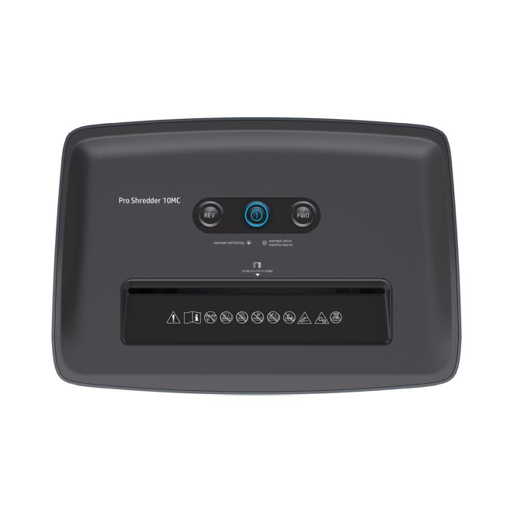 HP Pro Shredder 10MC Aktenvernichter P5 Micro Cut 10 Blatt 20 Liter