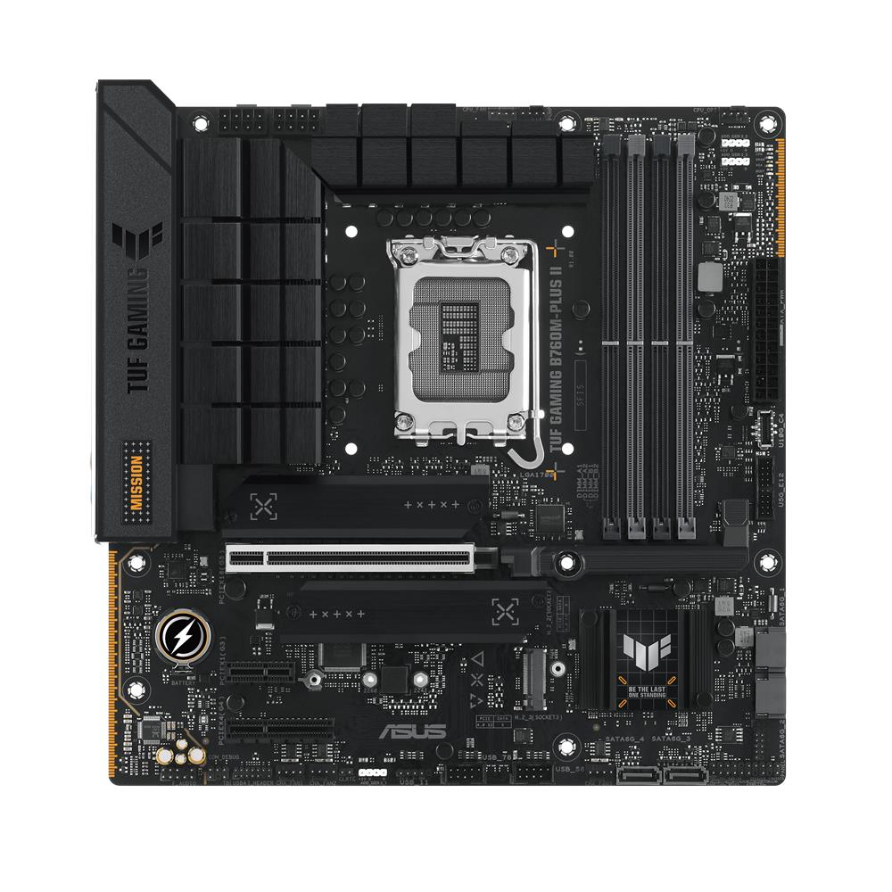 ASUS TUF Gaming B760M-PLUS II Mainboard LGA 1700 mATX DDR5 PCIe 5.0