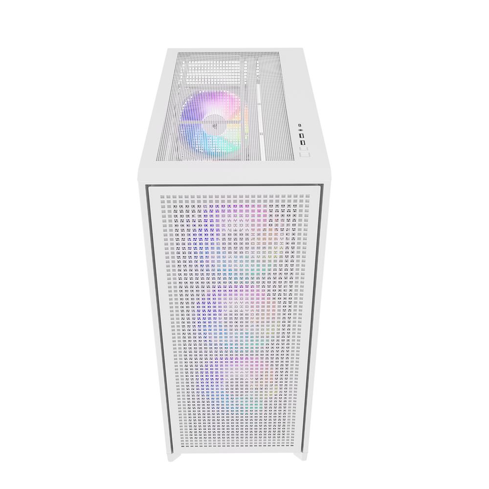 Silentware Air 2000 A-RGB White – Midi Tower mit Glas-Seitenfenster & 7 RGB-Lüftern für maximalen Airflow