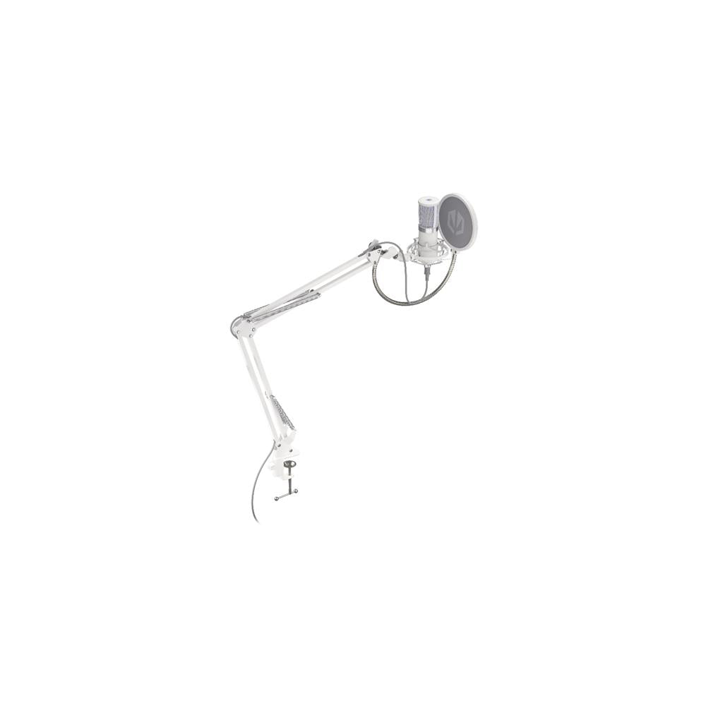 ENDORFY Solum Streaming Onyx White USB Mikrofon mit Anti Shock Montage